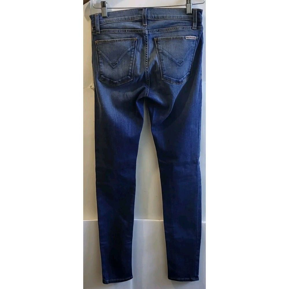 Hudson's‎ Blue Jeans, Natalie Mid Rise,  Distressed, Super Skinny, Women Size 26 - Picture 9 of 9